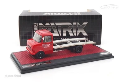 Opel Blitz Gallo Porsche Servizio Camion da Corsa Rosso Matrix 1:43 MX51502-021 - Immagine 1 di 4