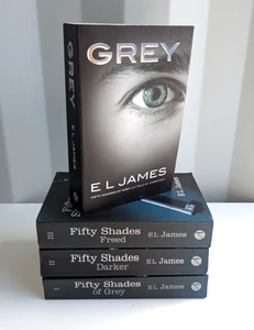 Fifty Shades Of Grey Book Set Plus Extra Book Grey E.L. James Paperbacks (37) - Picture 1 of 7