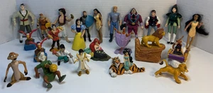 Lot of 24 Disney Princesses & Princes Animals Figurines - Picture 1 of 4