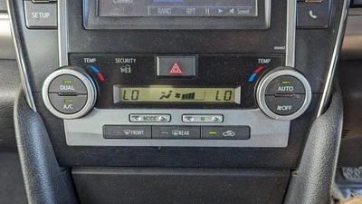 TOYOTA CAMRY ASV50/AVV50 12/2011-10/2017 HEATER/AC CONTROLS CLIMATE CONTROL TYPE - image 1 of 4