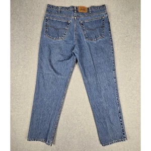 Vintage Levi's 540 Mens Size 40x32 Brown Leather Center Patch Made in USA - Picture 1 of 20