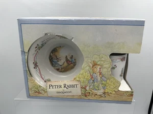Vintage Peter Rabbit by Wedgewood Plate, Bowl & Mug Set 1991 BNIB New Boxed - Picture 1 of 5