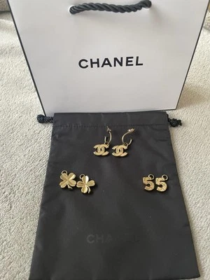 Chanel Ohrringe Gold - Bild 1 von 4
