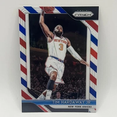 2018-19 Panini Prizm rojo blanco y azul Prizms Tim Hardaway Jr #237 NY Foto 1 de 2