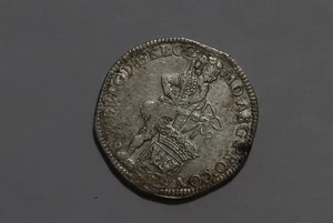 🧭 🇳🇱 NETHERLANDS Gelderland SILVER dukaat 1707 27.83Gr B84 XS13 - Picture 1 of 7