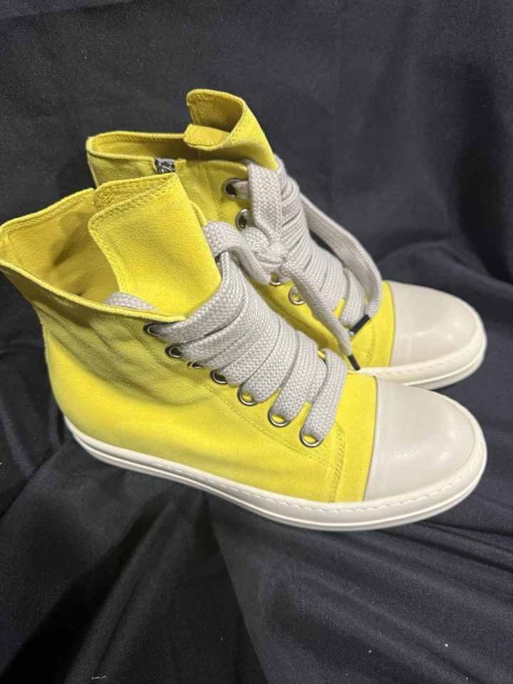 Rick Owens DRKSHDW Ramones High Top Sneaker Size 8 EU 40 - Image 1 of 4
