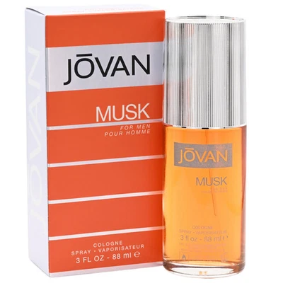 Jovan Musk 男士 3.0 盎司古龙水喷雾全新带盒 — 第 1/4 张图片