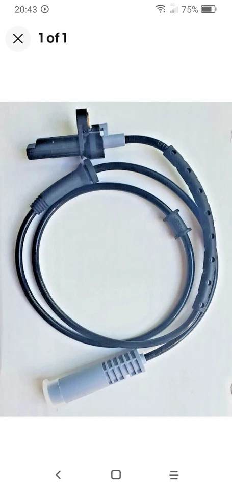 Sensor ABS trasero Bentley Arnage/Seraph PC21081PA (pieza de patrón OEM) - Imagen 1 de 1