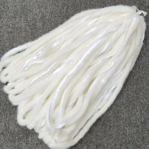 1M Faux Fur Trim Plumes Ribbon Dress Clothing Shawl Sewing Fringe Crafts Decor - Bild 1 von 12