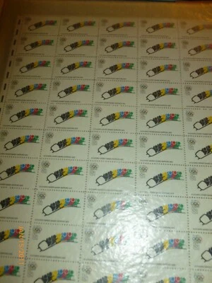 XI Juegos Olímpicos de Sapporo 1972 Hoja Como Nueva de 50 Estampillas Scott #1461, MNH 8c Foto 1 de 2