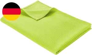 WOHNWOHL Tagesdecke 150 X 200 Cm • Waffelpique Leichte Sommerdecke Aus 100% Baum - Bild 1 von 12