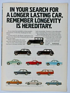 1982 Volvo Vintage Longevity Is Hereditary Original Print Ad 8.5 x 11" - Picture 1 of 6