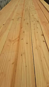 50 m² Douglasie 19x120x4000mm Bretter fein gesägt Fassadenholz Lärche farbig - Bild 1 von 8
