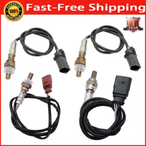 4pcs Upper+Lower Oxygen Sensor For Audi A6 A4 3.2L V6 2005 2006 2007 2008 2009 - Picture 1 of 8