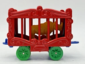 Gilbert American Flyer S Gauge 643 Allied Circus Cage w/Yellow Rhino - Picture 1 of 8