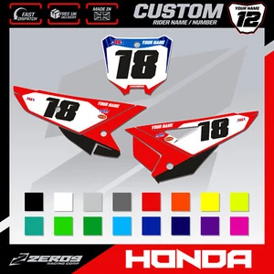 FONDOS DE MATRÍCULAS DE MOTOCROSS MX PERSONALIZADOS HONDA CRF250R CRF450R 2025 TEAM 24 - Imagen 1 de 21