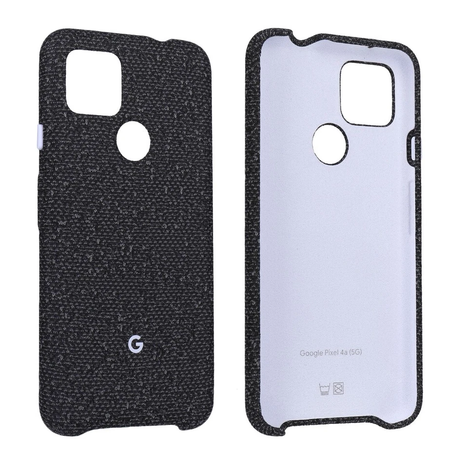 Google Pixel 4a (5G) Backcase Fabric Black NEU&OVP