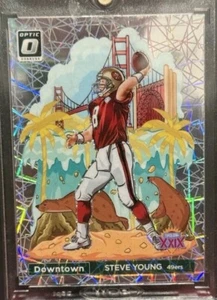 Panini Donruss Optic 2023 - Super Bowl Downtown Steve Young #SBD-SY - Imagen 1 de 2