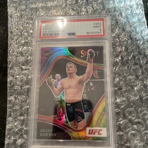 GRANT DAWSON ROOKIE TIE DYE /25 PSA 9 UFC SELECT OCTAGONSIDE - Picture 1 of 2