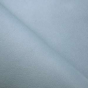 France Goat Skin - Crispe Leather [Blue Lin] 0.45~0.50 m2, Finished Goatskin - Picture 1 of 7