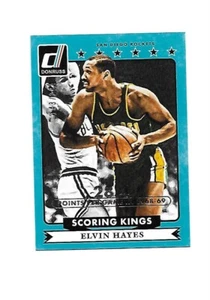 2014-15 DONRUSS Scoring Kings Stat Line ELVIN HAYES  (Rockets) #/284 - Picture 1 of 2