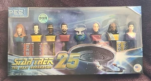 PEZ Star Trek the Next Generation Collector's Series Picard Data Worf Riker - Picture 1 of 5