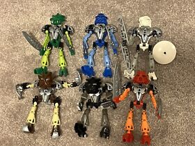 Lego Bionicle lot Toa Nuva Complete Collection 8566 8567 8568 8570 8571 8572