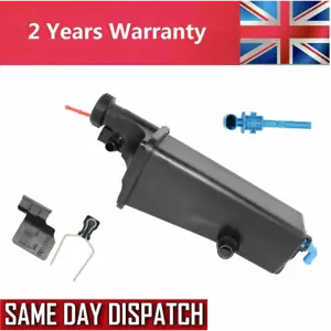 BMW 3 SERIES E46 RADIATOR COOLANT EXPANSION HEADER TANK + SENSOR 17117573781 - Picture 1 of 8