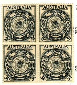 Australien #276 Block (4 Marken) postfrisch Antarktisforschung - Bild 1 von 1