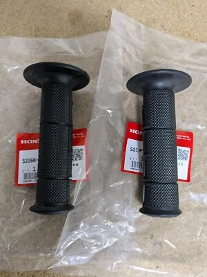 New OEM Honda Half Waffle Grips Honda CRF250R CRF450R 250R 450R RX RWE L X - Image 1 of 2