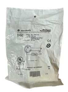 NEW 2023 ALLEN-BRADLEY 872C-A15N30-N3 INDUCTIVE PROXIMITY SENSOR N.O 15mm sealed - Picture 1 of 5