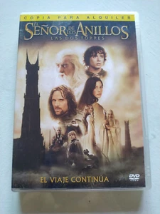 El Señor De Los Anillos Dos Torres - 2 x DVD + Extras Español Ingles Region 2 - Imagen 1 de 5