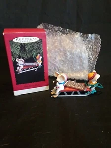 (1996) NIB Hallmark Keepsake Ornament "Time for a Treat" QX5464 - Picture 1 of 15