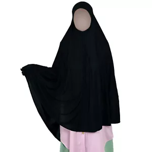 Muslimische Frauen Instant Hijab Khimar Einteiler Slipper Fertig Gebet Schal Stola - Bild 1 von 91