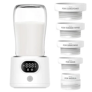 Portable Baby Bottle Warmer Fast Heating Leakproof for Breastmilk Travel - Picture 1 of 8