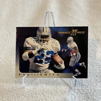 1997  PINNACLE XPRESS  # 20  EMMITT SMITH , DALLAS COWBOYS  NFL HOF - Image 1 of 4