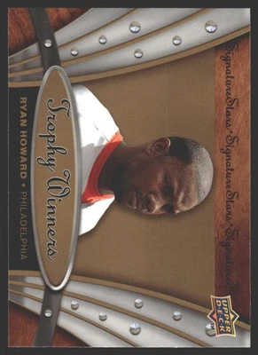 Ryan Howard #TW-7 2009 Upper Deck Signature Stars победители трофеев - Изображение 1 из 2