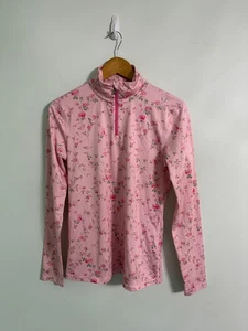 Bogner X Love Shack Fancy Livy3 Base Layer Snow Ski Top Floral Women's Size S - Picture 1 of 4