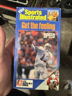 Sports Illustrated - Get the Feeling: Speed! ~ 1987  VHS Video ~ Football - Image 1 of 3