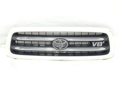 Toyota Sequoia 2001 2002 2003 2004 OEM blanco parrilla limitada tiene algo de desgaste Foto 1 de 4