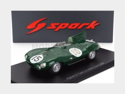 SPARK-MODEL S2926 JAGUAR - D-TYPE 3.4L S6 SPIDER TEAM JAGUAR CARS LTD N 15 24h L - Immagine 1 di 2