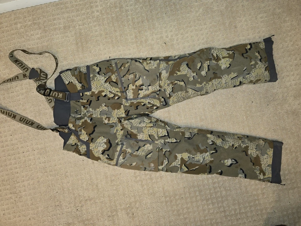 Kuiu Proximity Bibs Size 36 Valo Camo  - Image 1 of 4