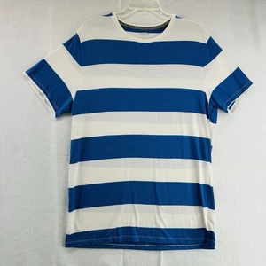 Old Navy Herren Hemd XL blau weiß weiche Waschung maritim Preppy 100% Baumwolle - Bild 1 von 9