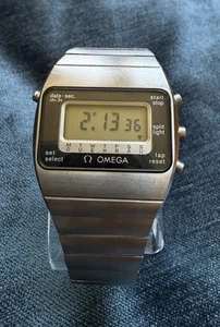 Vintage Omega 196.0052 Digital LCD Quartz Cal.1620 – 1970s Swiss Watch - Picture 1 of 10