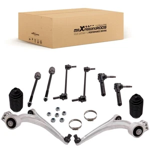 Front Lower Control Arms Tie Rod Sway Bar For 2004-2012 Chevy Malibu Pontiac G6 - Picture 1 of 17