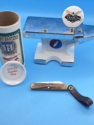 Northfield 05 GEC Great Eastern Cutlery Llavero Jack Sambar Ciervo Cuchillo 052121 Foto 1 de 4