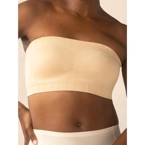 Truekind Convertible Strapless Bandeau Bra Chai XL NWT - Picture 1 of 12
