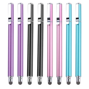8pcs Stylus Pens for Touch Screen for Phone Tablet Black Blue Purple Pink - Zdjęcie 1 z 7