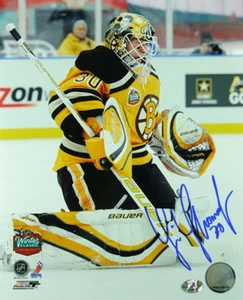 Tim Thomas Boston Bruins signed Winter Classic save 8x10 C - Picture 1 of 1