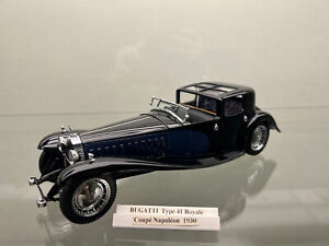 Bugatti 1930 type 41 Royale Coupé Napoléon 1/24 FRANKLIN MINT  - Comme Neuf